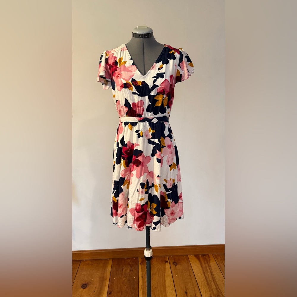 Old Navy Colorful Floral Mini Dress - Picture 1 of 5